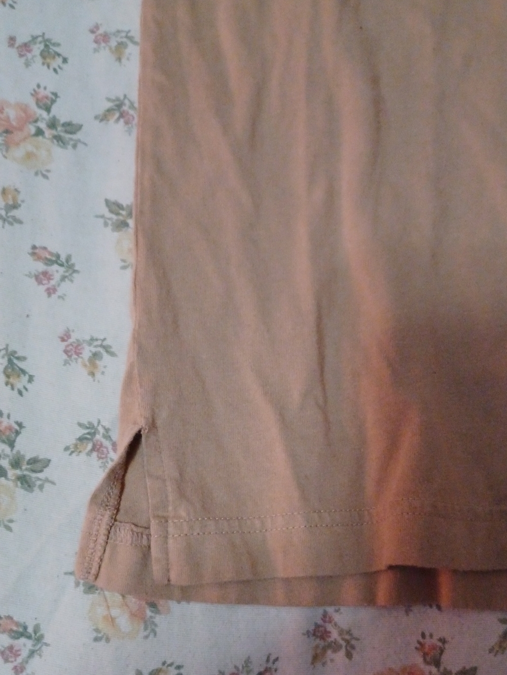 PINK Victoria's Secret Tan Tee with Neon Pink Logo Size 2X - Picture 10 of 12